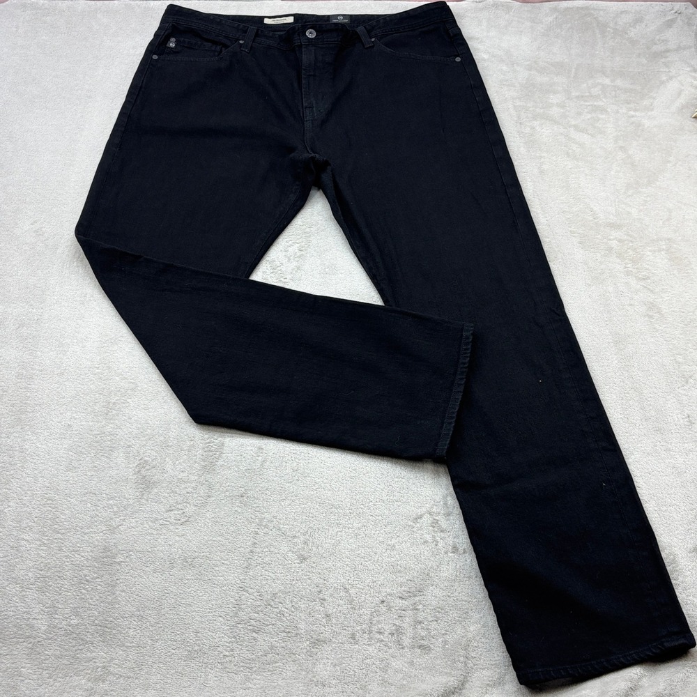 AG Adriano Goldschmied The Graduate Jeans Men 40x32 Black Tailored Leg Stretch